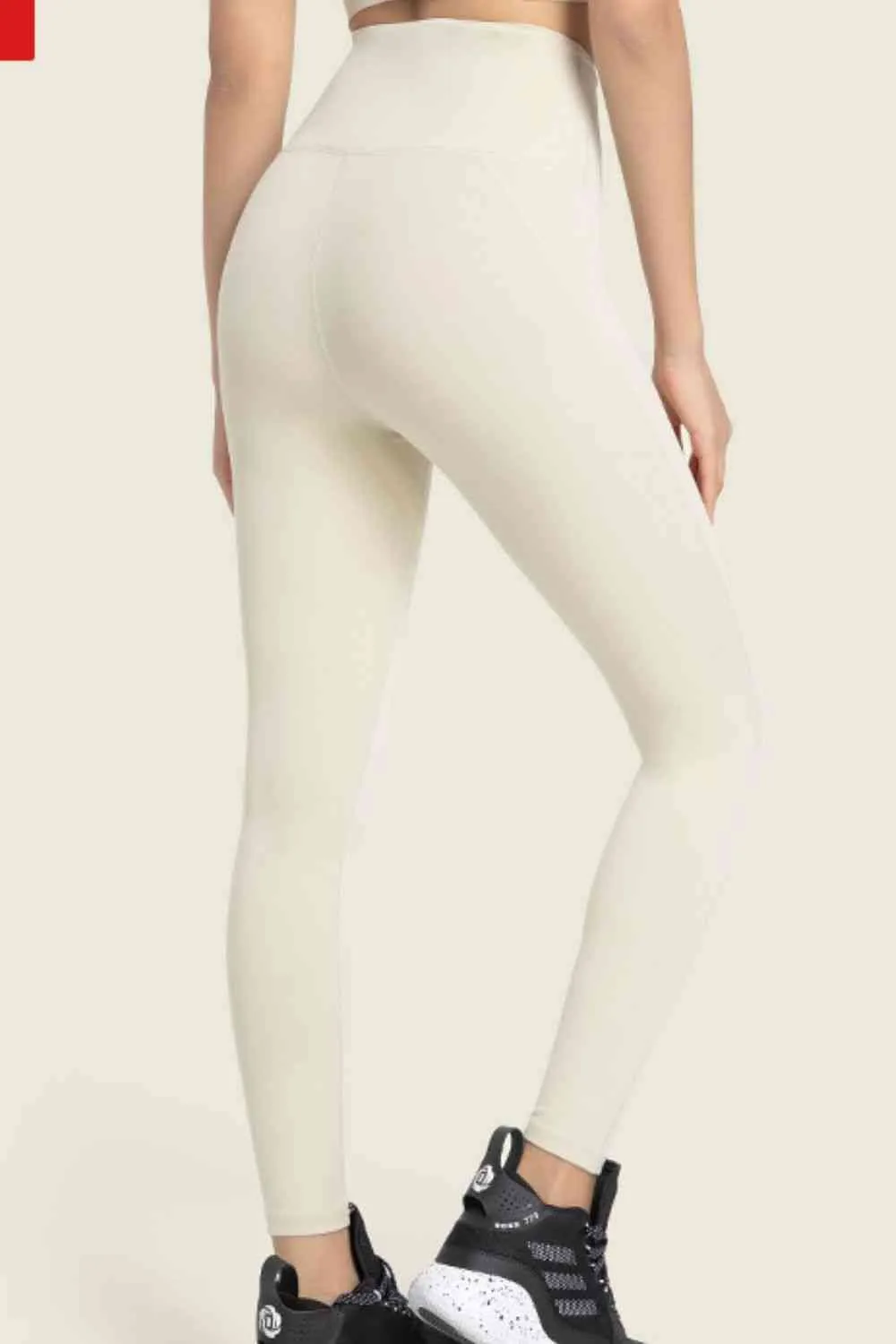 Seamless High-Rise Wide Waistband Yoga Leggings