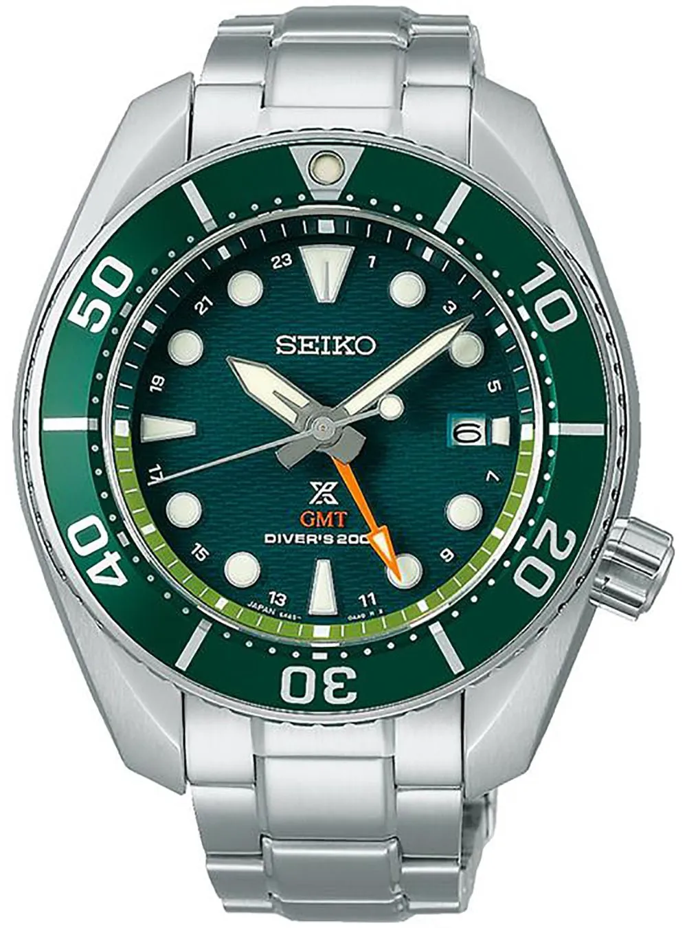 SEIKO PROSPEX DIVER SCUBA SEA ‘SUMO’ SOLAR GMT SBPK001 MADE IN JAPAN JDM