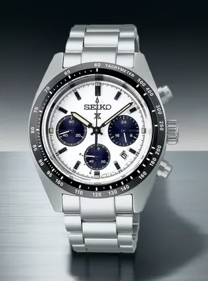 SEIKO WATCH PROSPEX SPEEDTIMER SOLAR CHRONOGRAPH PANDA DIAL SBDL085 / SSC813 MADE IN JAPAN JDM