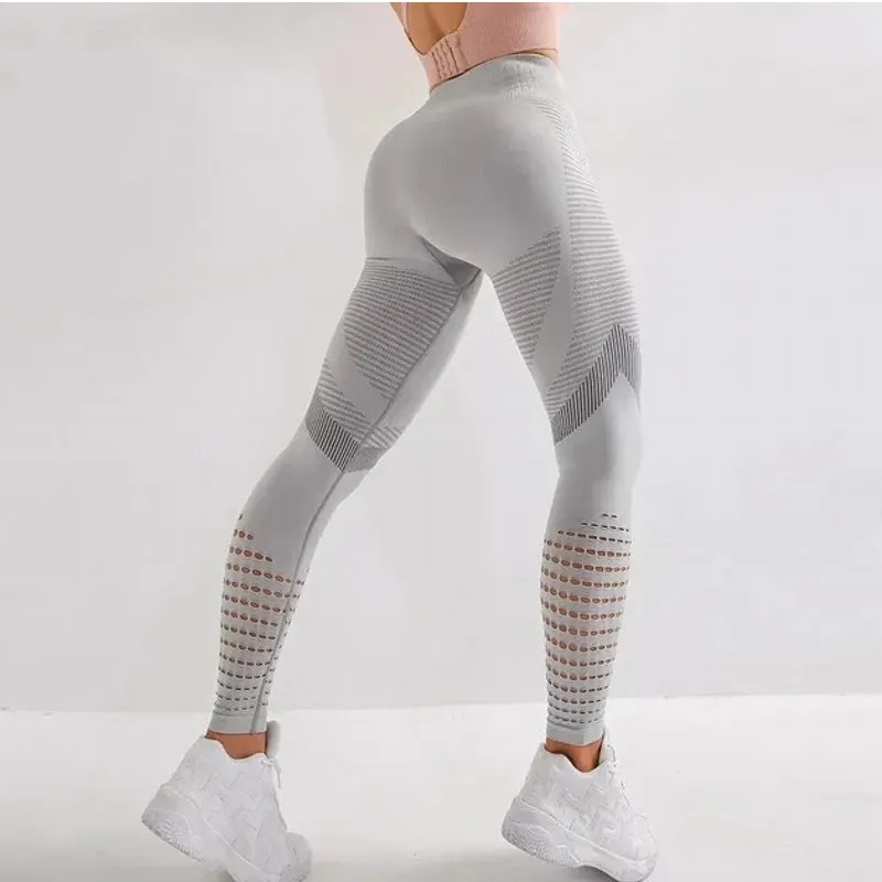 Sexy Legging Push UP High Waist Women Seamless Breathable Feamle Workout Legging