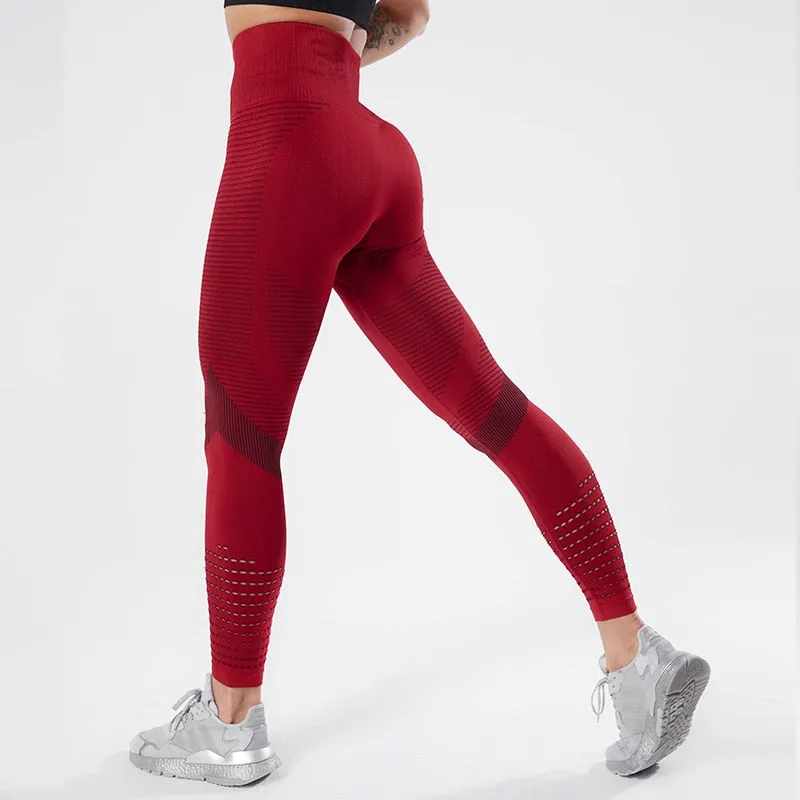 Sexy Legging Push UP High Waist Women Seamless Breathable Feamle Workout Legging