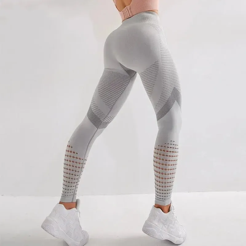 Sexy Legging Push UP High Waist Women Seamless Breathable Feamle Workout Legging