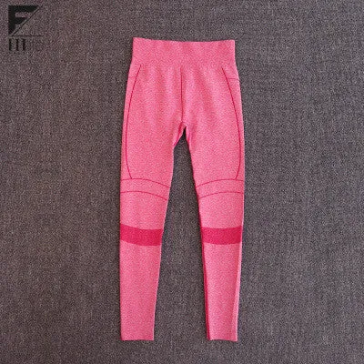 Sexy Training Women's Sports Yoga Pants Leggings Elastic Gym Fitness Workout Running Tights Compression Trousers