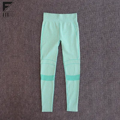 Sexy Training Women's Sports Yoga Pants Leggings Elastic Gym Fitness Workout Running Tights Compression Trousers