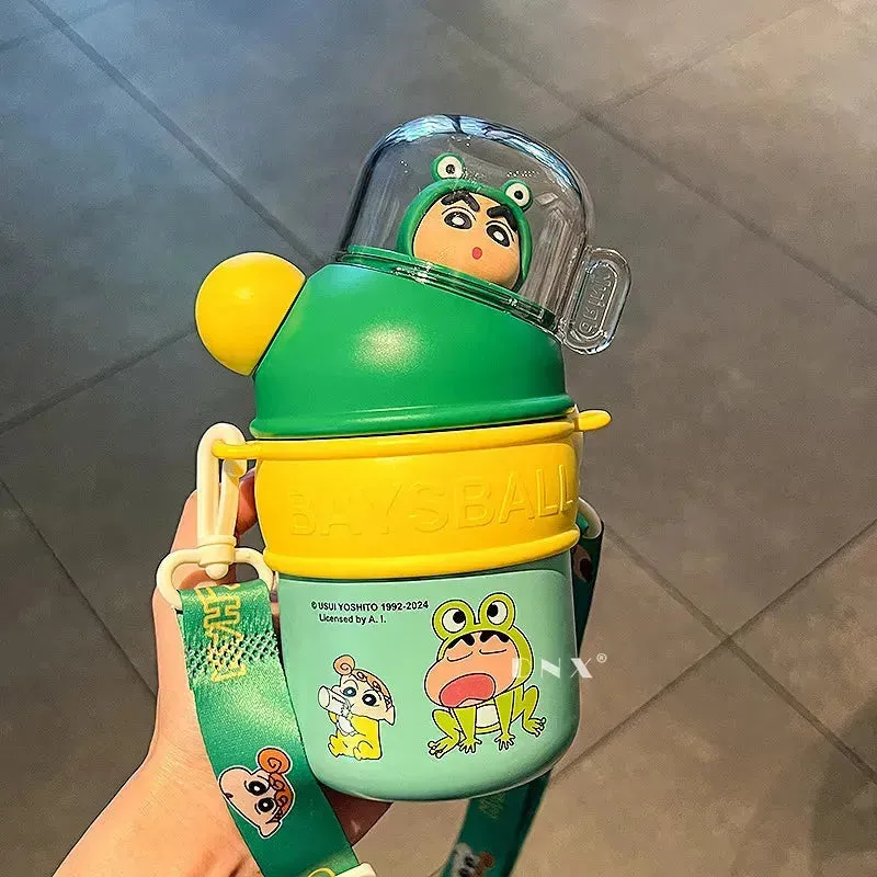 Shinchan Mini Baysball Insulated Bottle (430 ml)