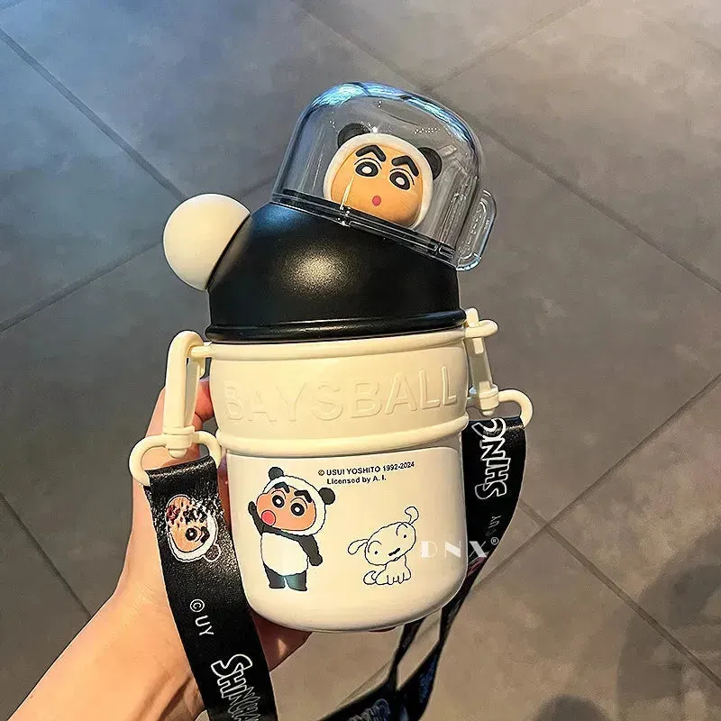 Shinchan Mini Baysball Insulated Bottle (430 ml)