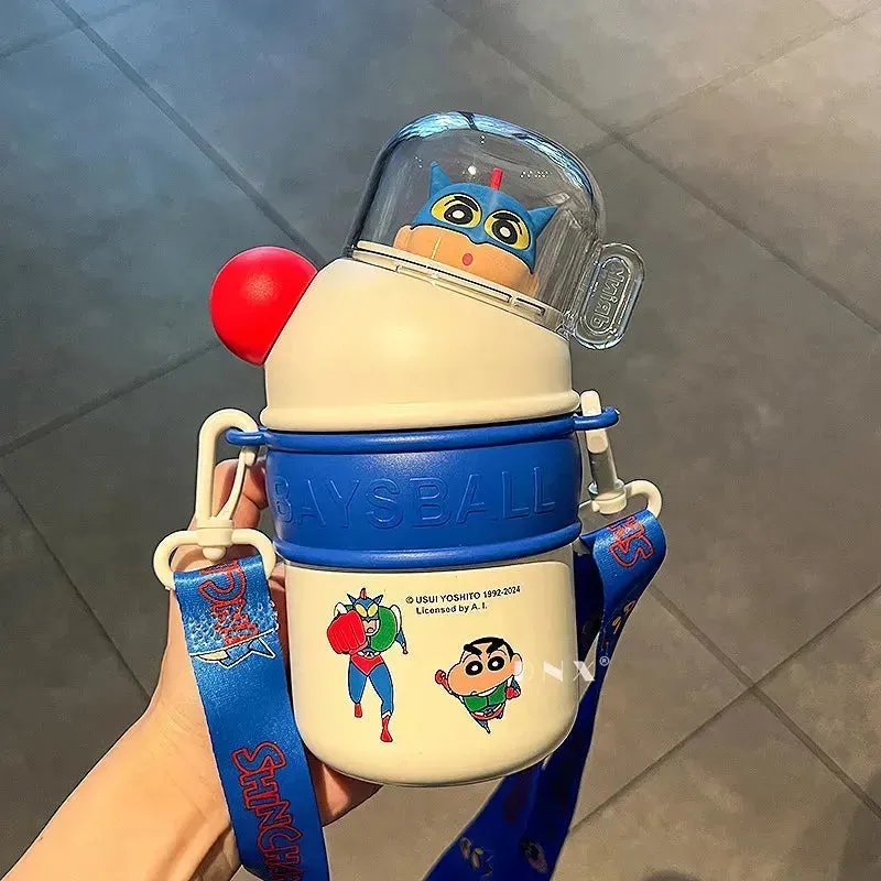 Shinchan Mini Baysball Insulated Bottle (430 ml)