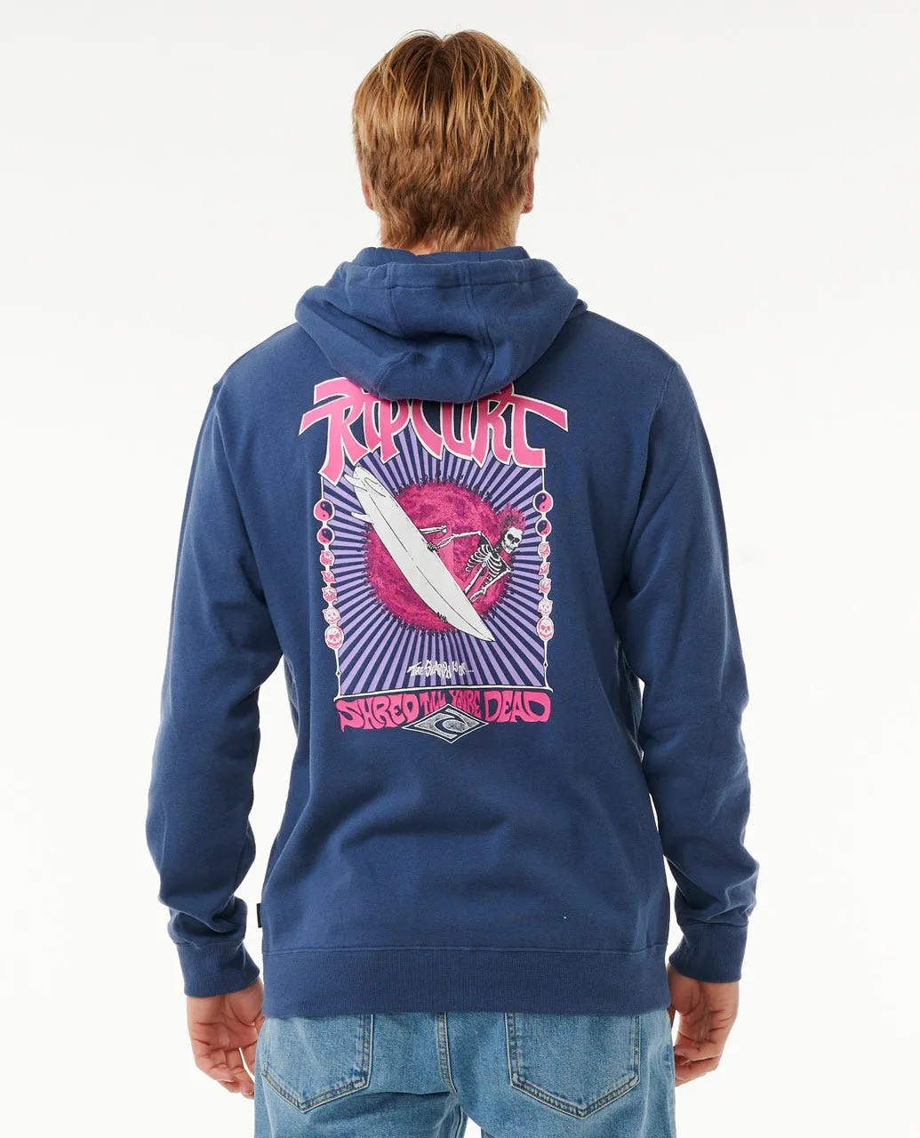 Shred Till Dead Zip Through Hood