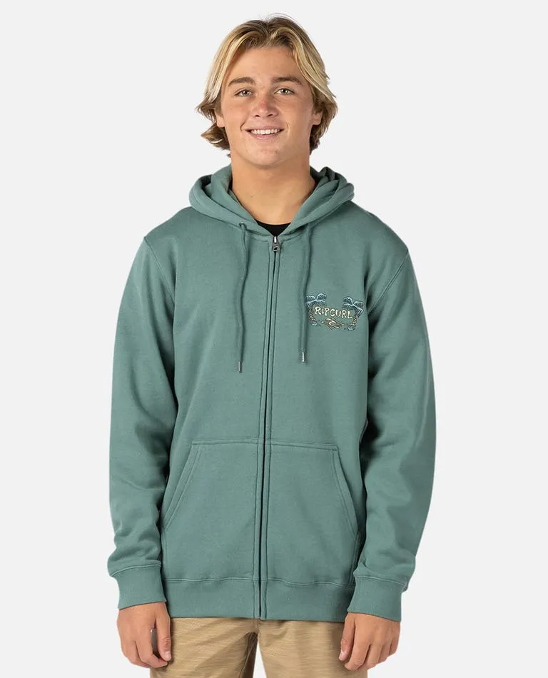 Shredding Zip Through Hood