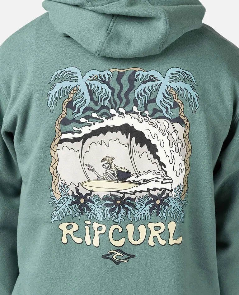 Shredding Zip Through Hood
