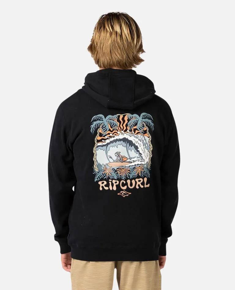 Shredding Zip Through Hood