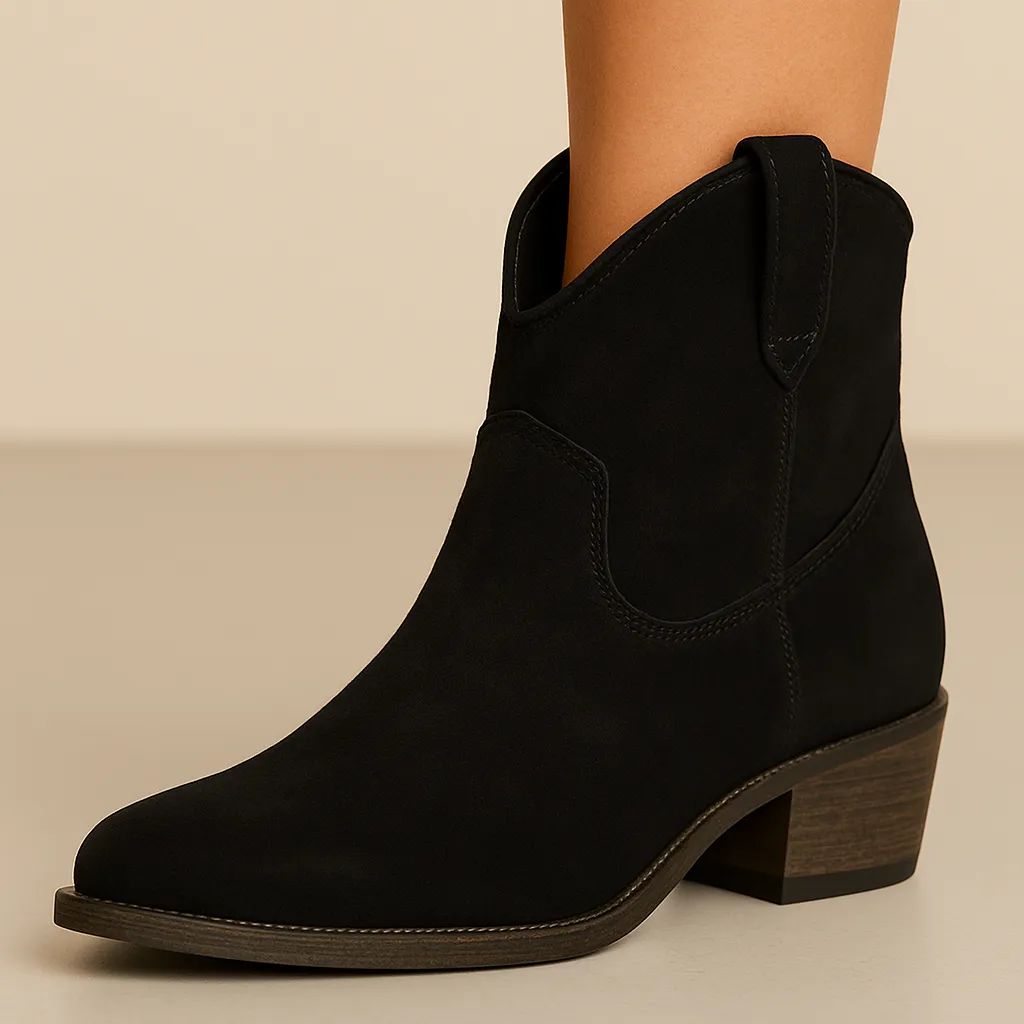 Sienna™ - Western Ankle Boots