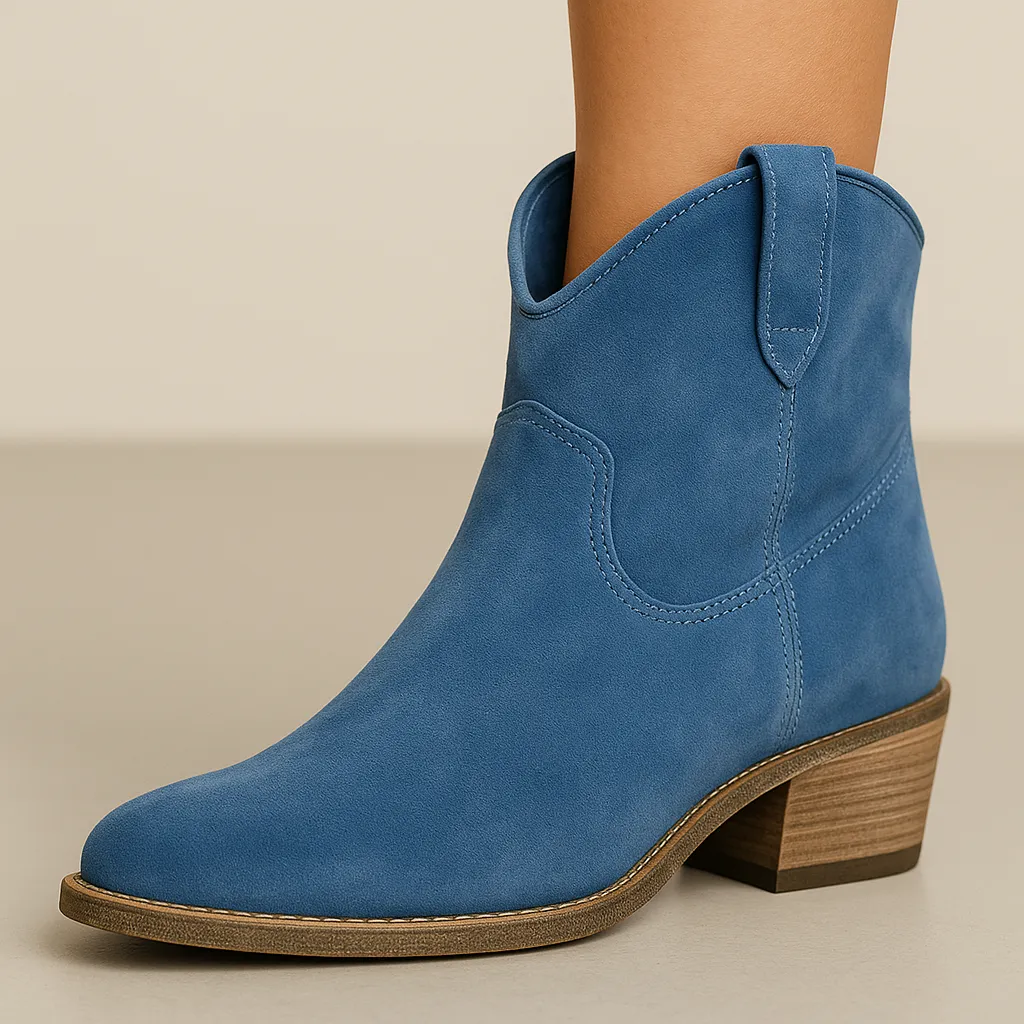 Sienna™ - Western Ankle Boots
