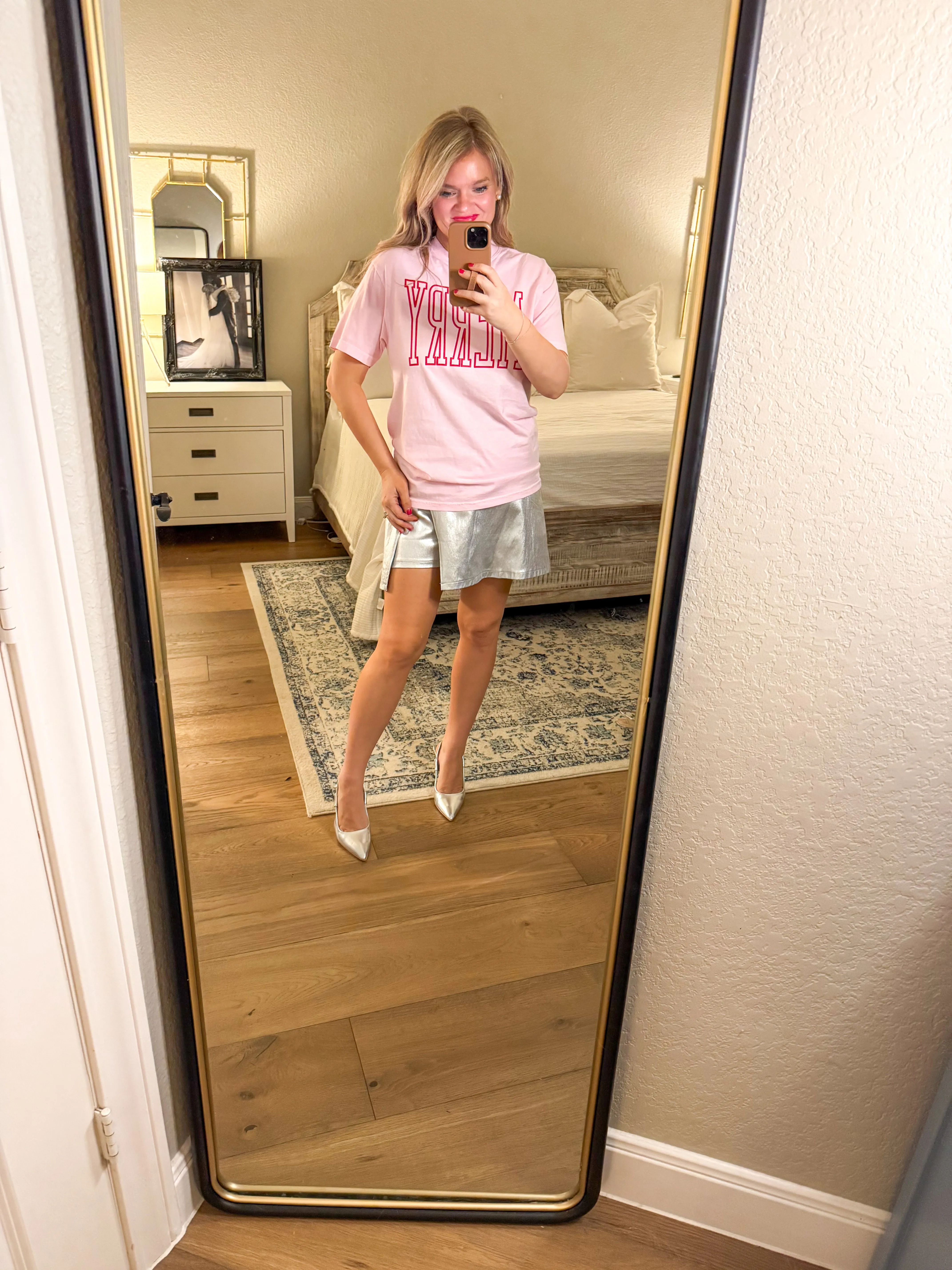 Silver Skort
