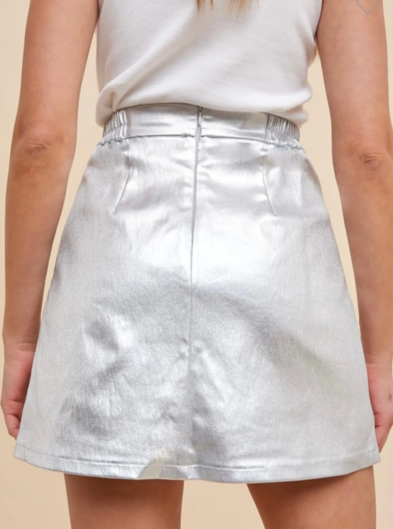 Silver Skort