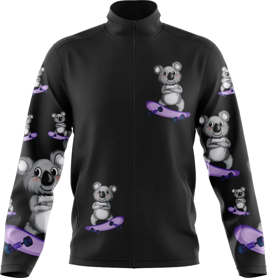 Skater Koala Full Zip Track Jacket