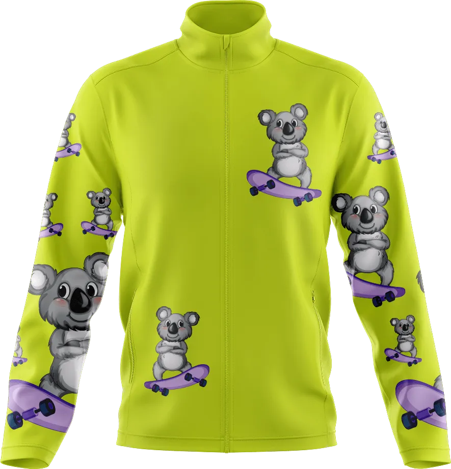 Skater Koala Full Zip Track Jacket