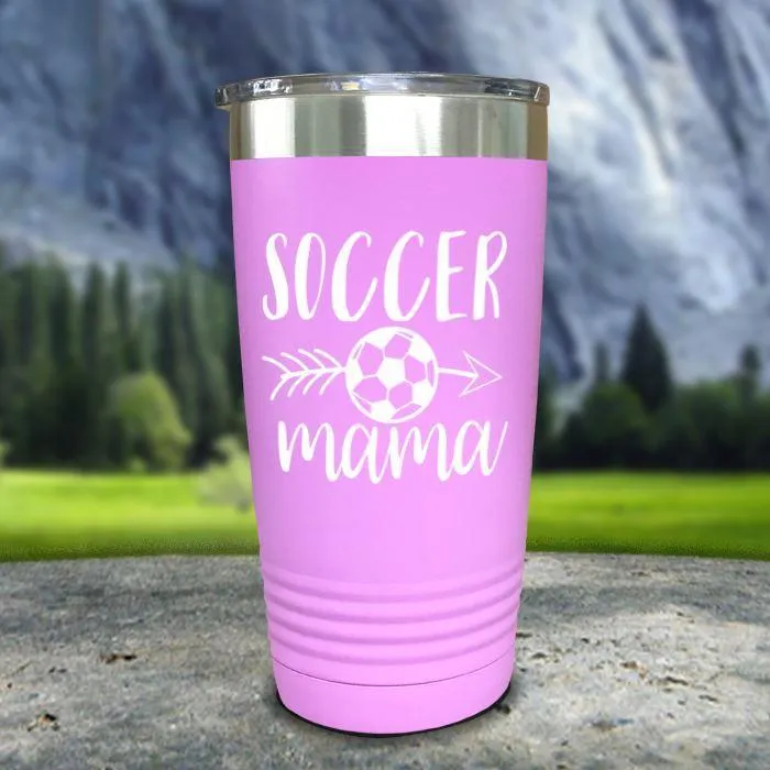 Soccer Mama Color Printed Tumblers