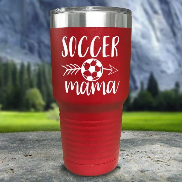 Soccer Mama Color Printed Tumblers