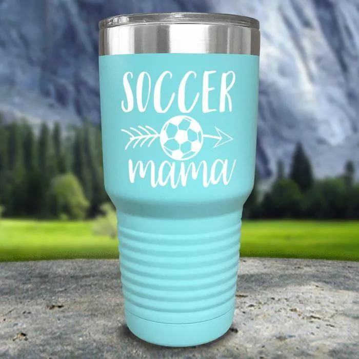 Soccer Mama Color Printed Tumblers