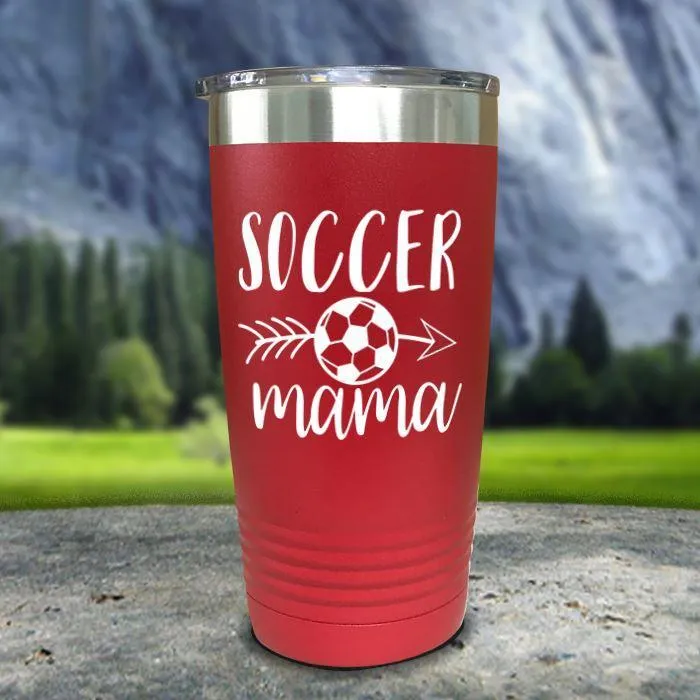 Soccer Mama Color Printed Tumblers