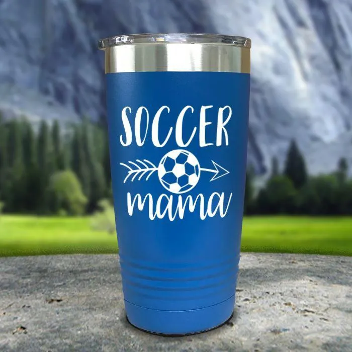 Soccer Mama Color Printed Tumblers