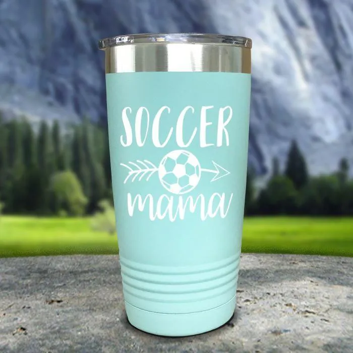 Soccer Mama Color Printed Tumblers