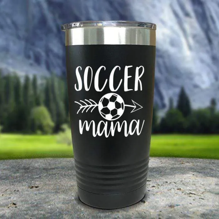 Soccer Mama Color Printed Tumblers