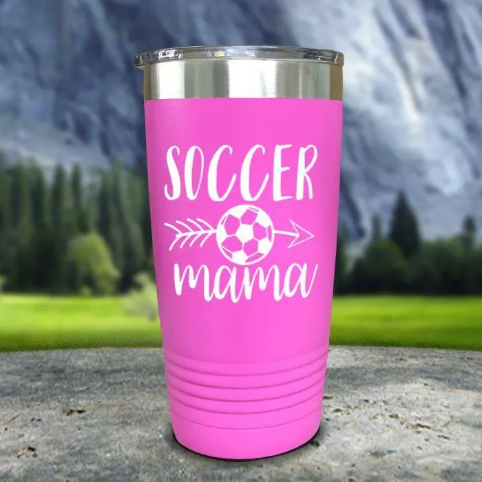 Soccer Mama Color Printed Tumblers