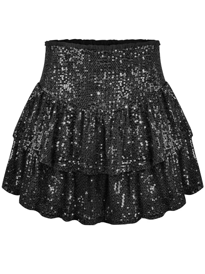 Sparkling Sequins Sexy Hot Skirt for Women