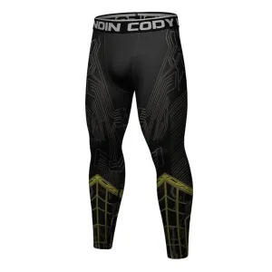 Spider Compression 'Brown Recluse' Leggings Spats