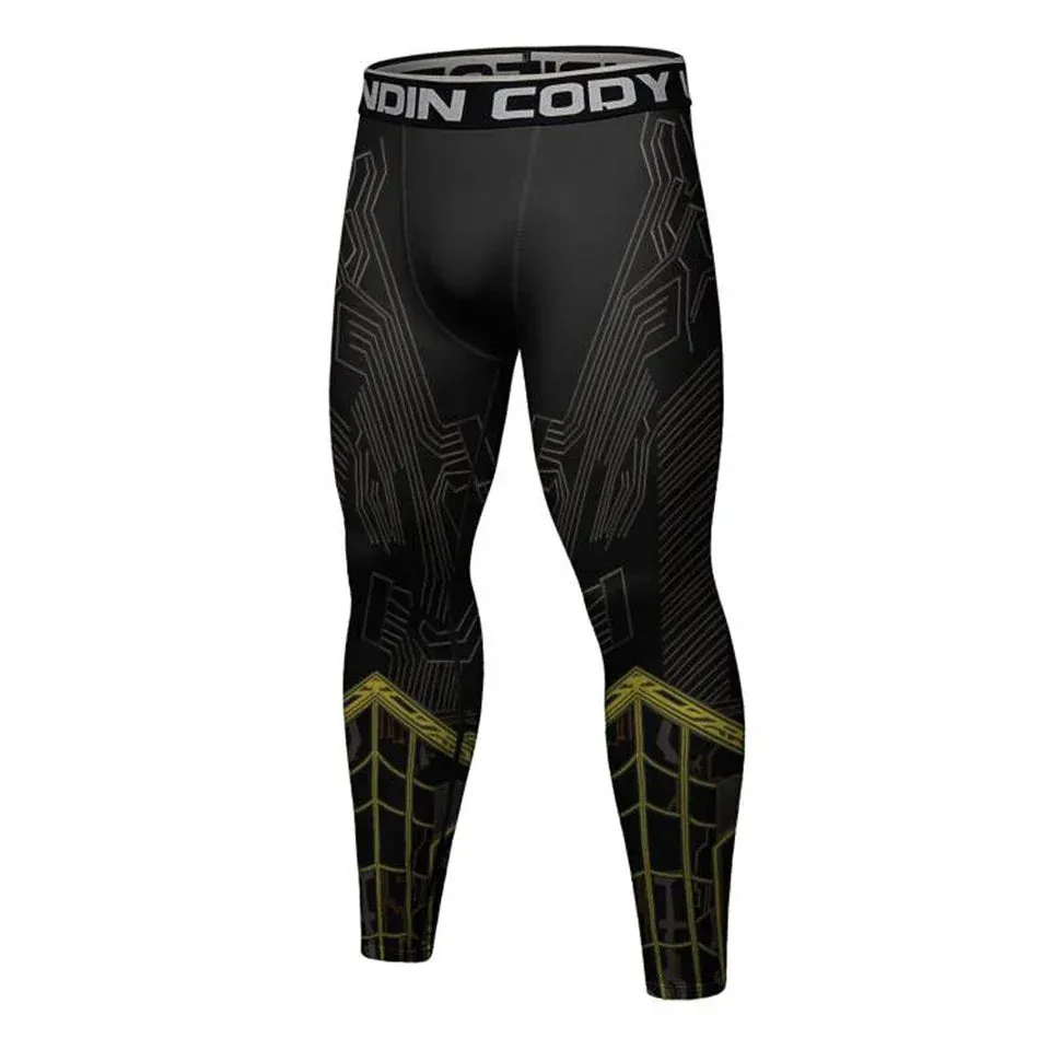 Spider Compression 'Brown Recluse' Leggings Spats