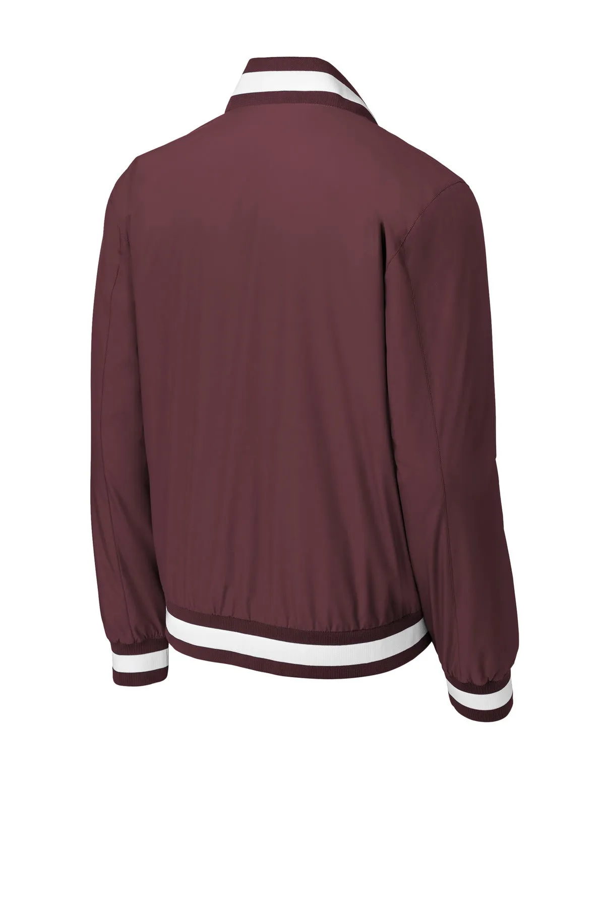 Sport-Tek Insulated Varsity Jacket JST58 Maroon