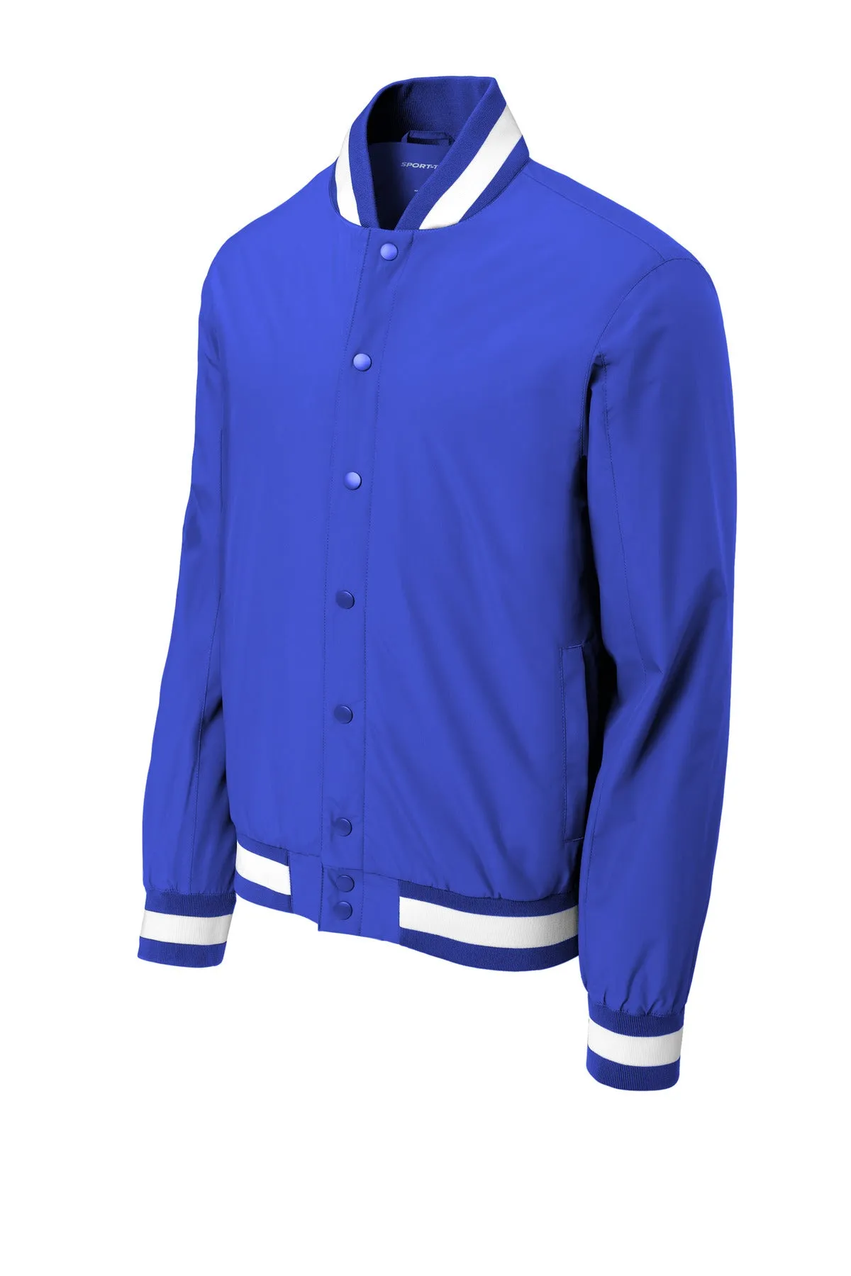 Sport-Tek Insulated Varsity Jacket JST58 True Royal