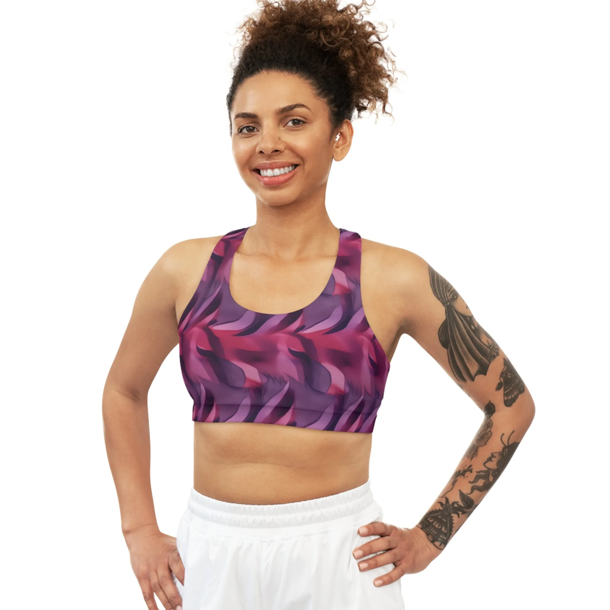 Sports Bra - Albrecht Nuremberg Houndstooth