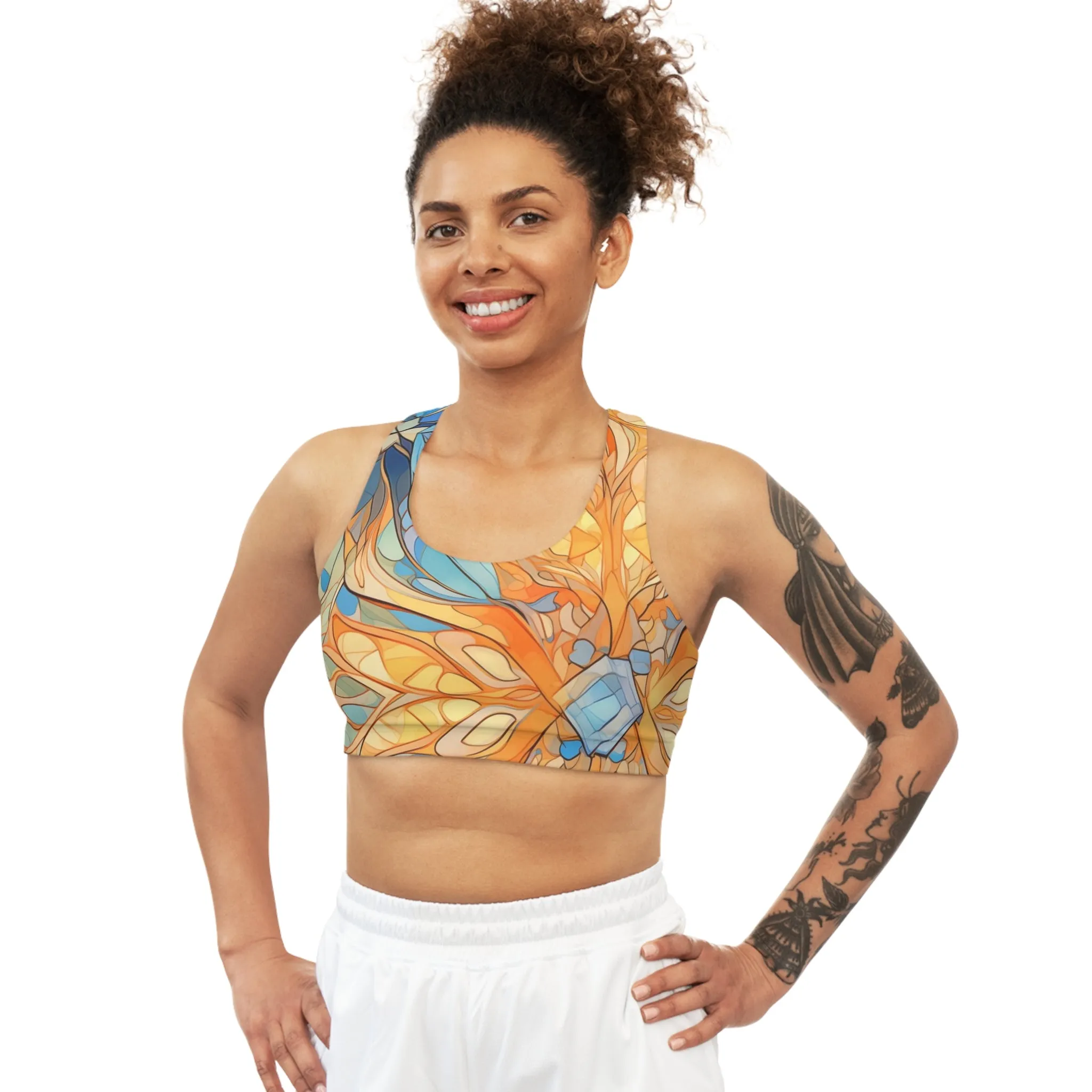 Sports Bra - Crispin Tadasana Tie-Dye
