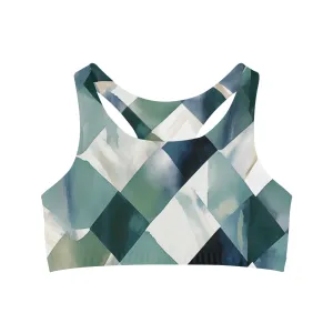 Sports Bra - Wolf Chadds Ford Harlequin