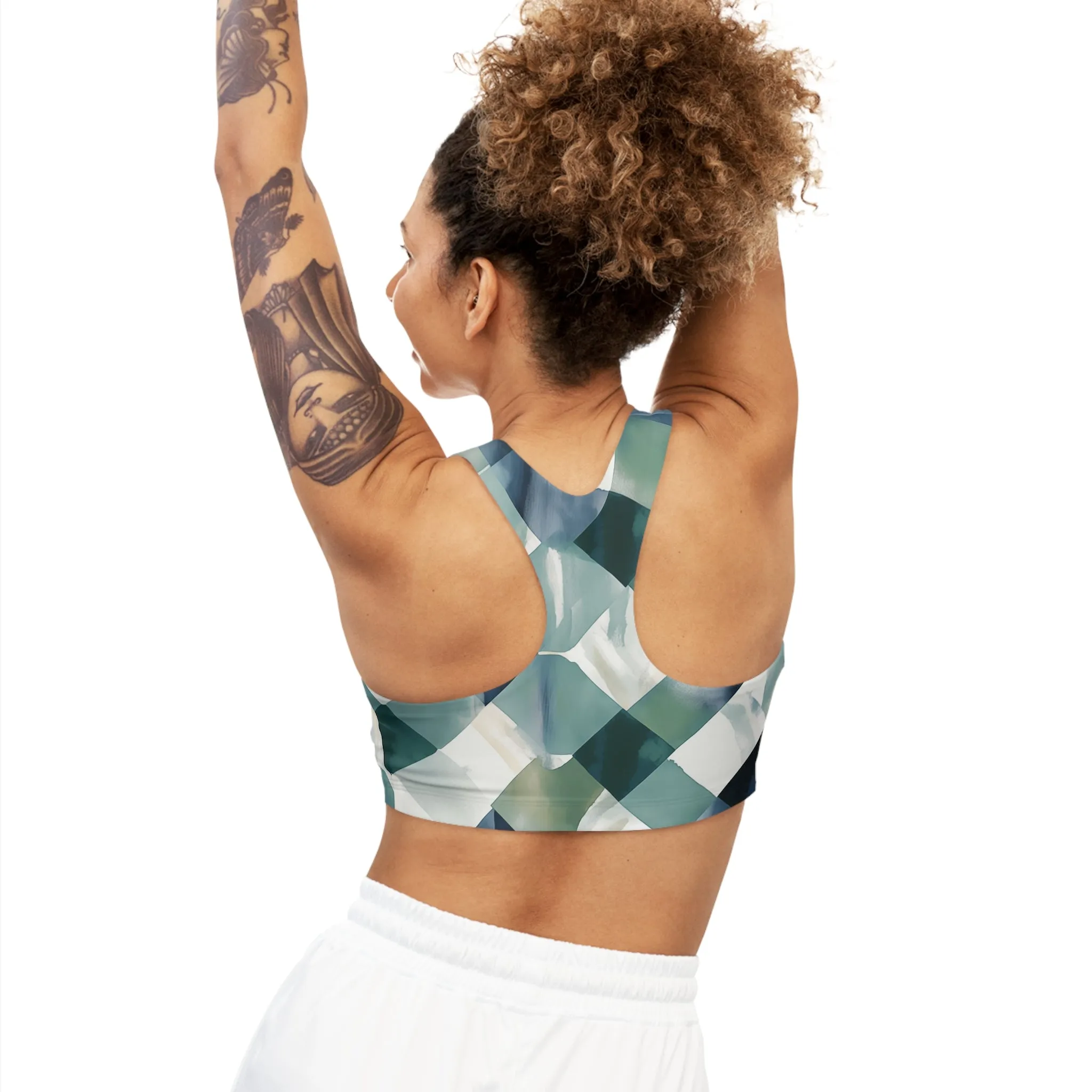 Sports Bra - Wolf Chadds Ford Harlequin