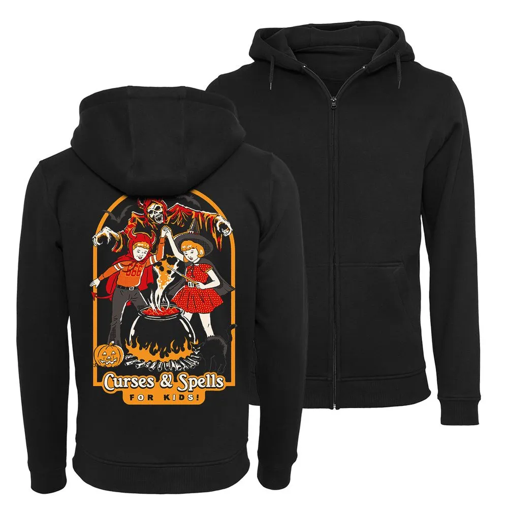 Steven Rhodes - Curses & Spells - Zip-Hoodie