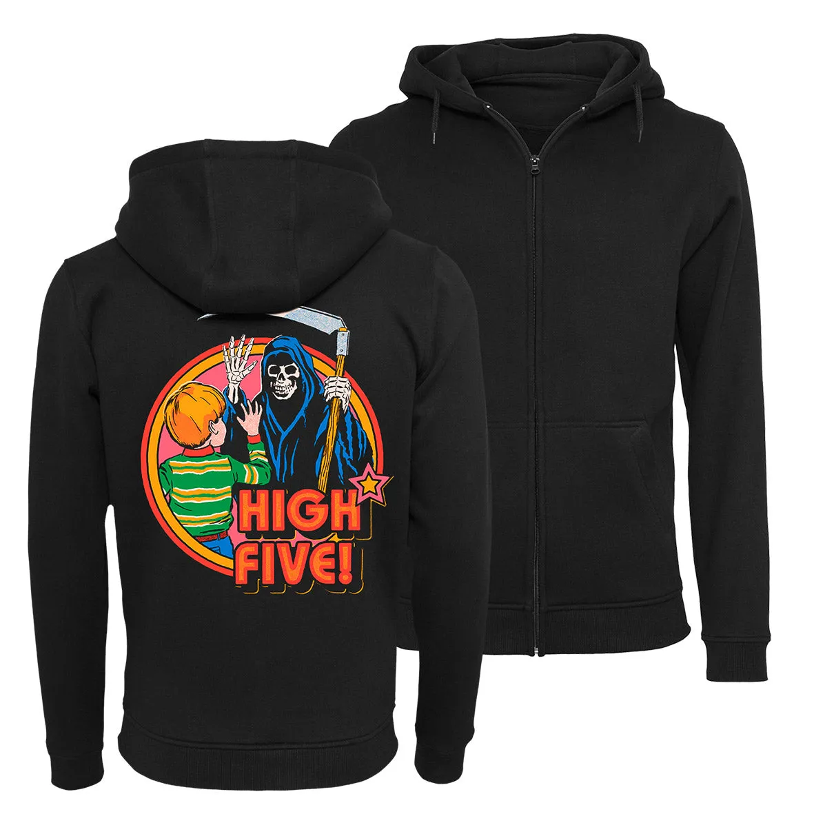 Steven Rhodes - High Five - Zip-Hoodie