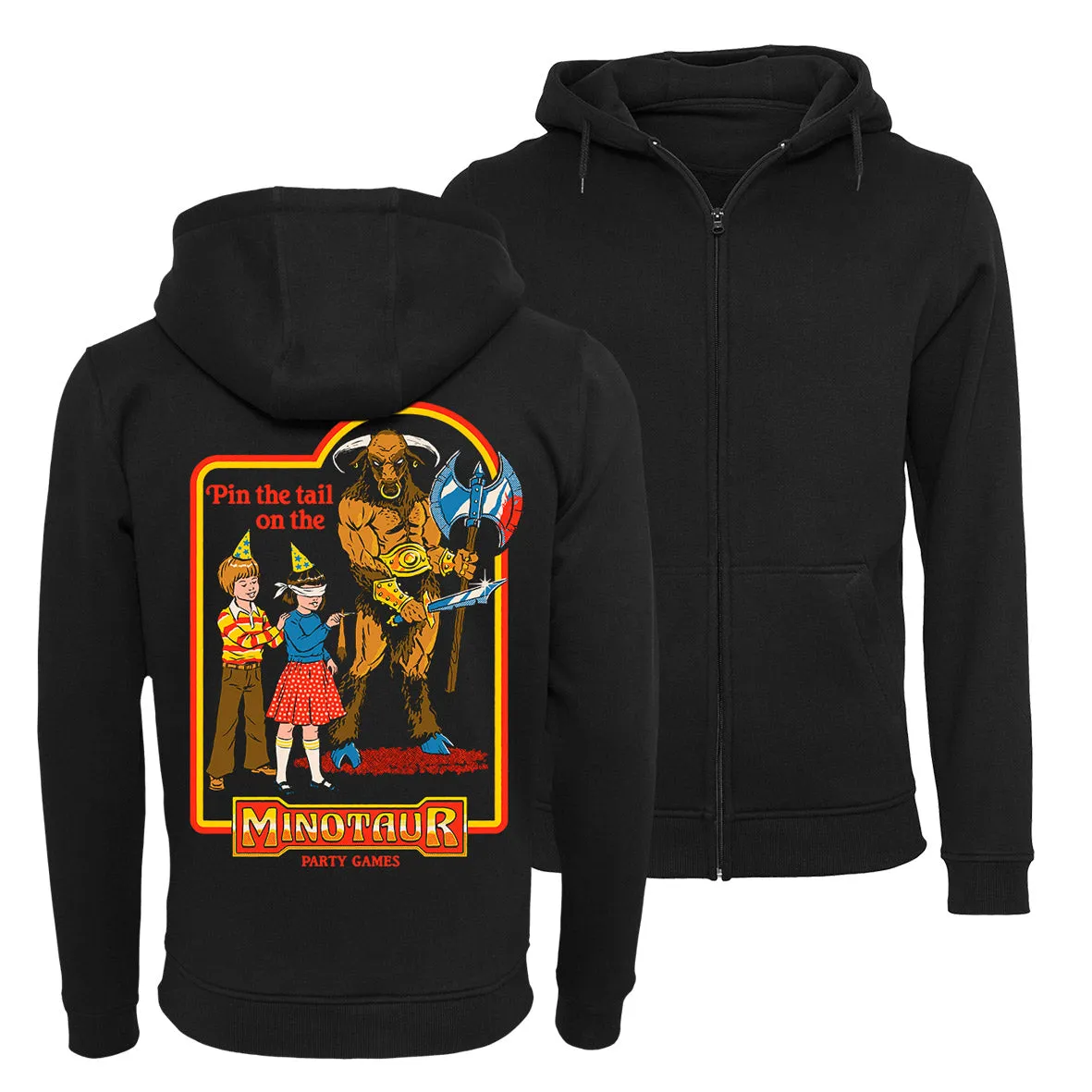 Steven Rhodes - Minotaur - Zip-Hoodie