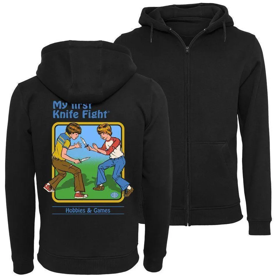 Steven Rhodes - My First Knife Fight - Zip-Hoodie