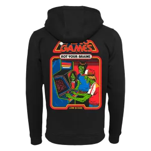 Steven Rhodes - Video Games root your brains - Zip-Hoodie