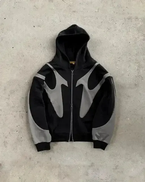 Streetwear Zip Up Hoodie