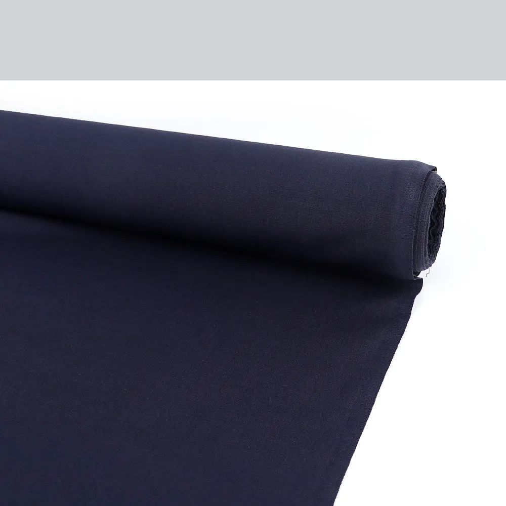 Stretch Poly / Wool Suiting - Ink