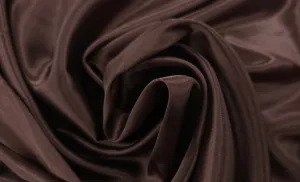 Stretch Satin Brown