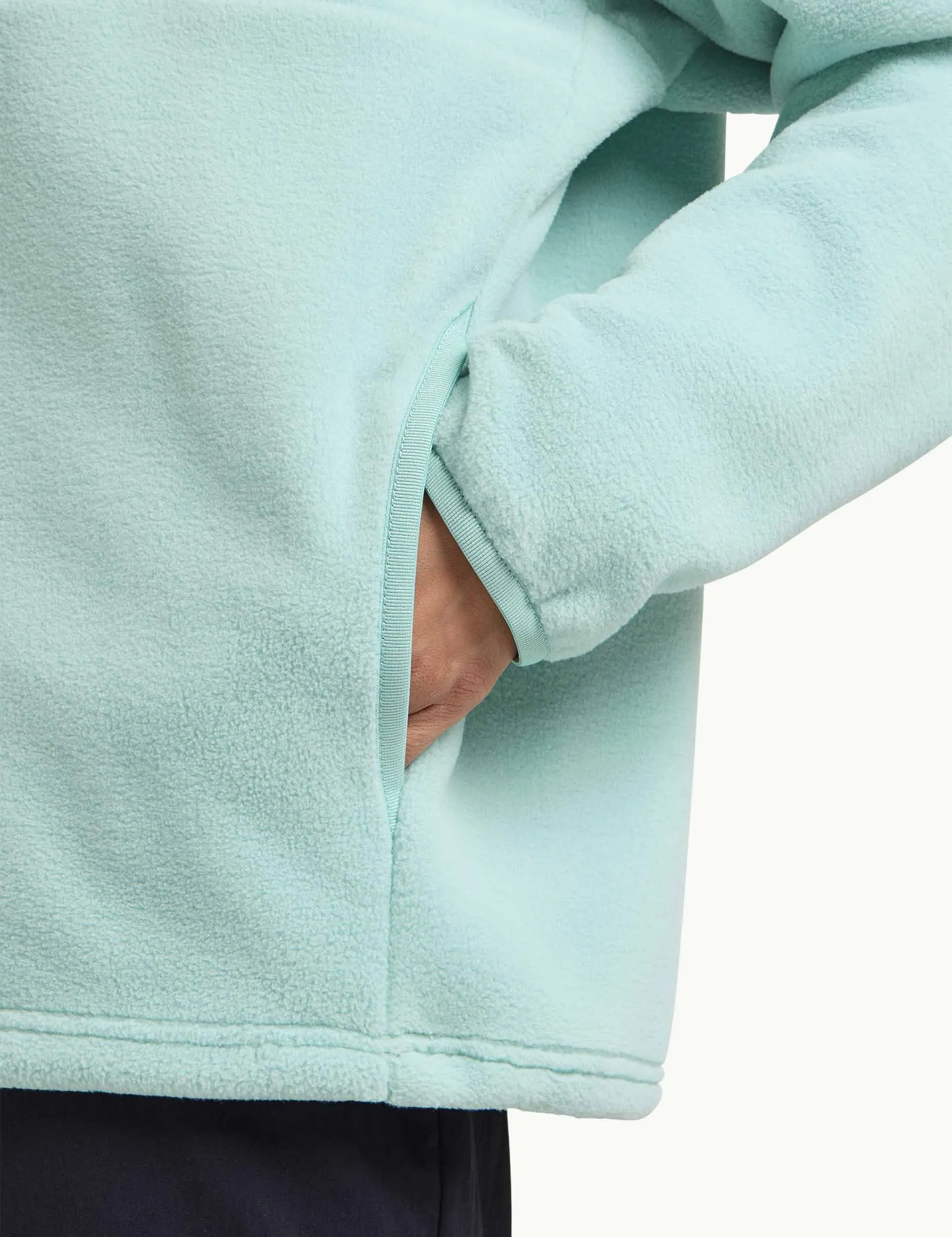 Sumetro Half Zip Fleece - Soft Jade