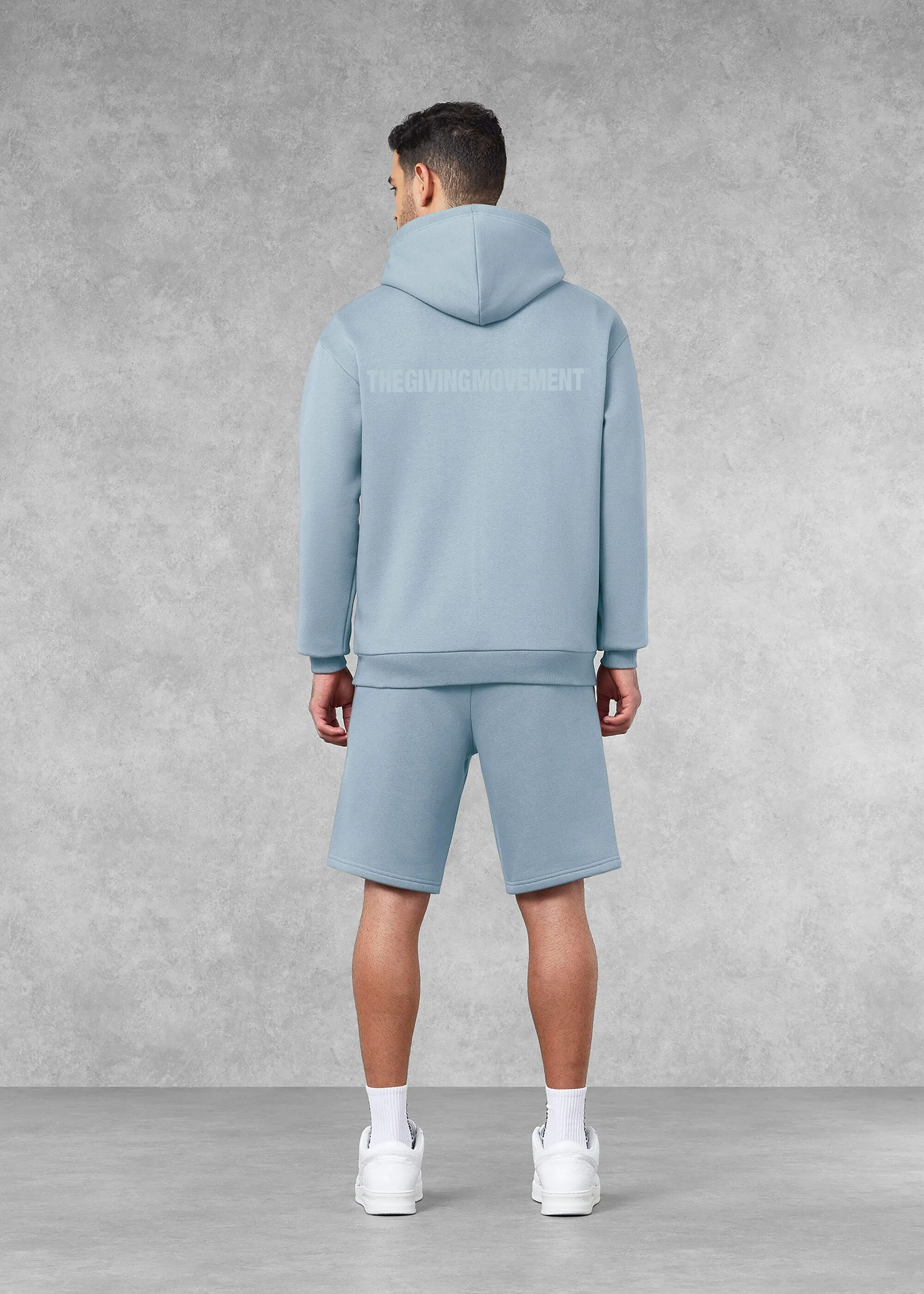 THE GIVING MOVEMENT COTTON OVERSIZED ZIP HOODIE