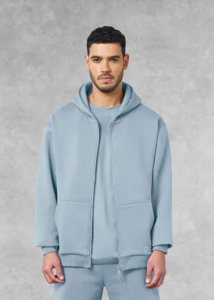 THE GIVING MOVEMENT COTTON OVERSIZED ZIP HOODIE