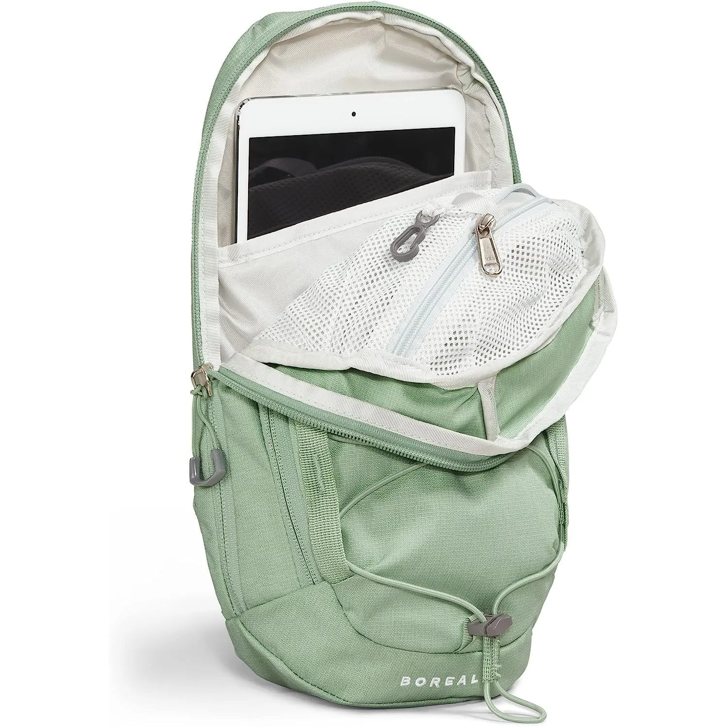 THE NORTH FACE Borealis Sling, Fawn Grey/Pink Moss, One Size